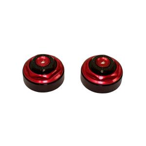 BIKERS(バイカーズ) フロントフォークキャップ アルミ レッド GROM グロム  BK-H239-RED