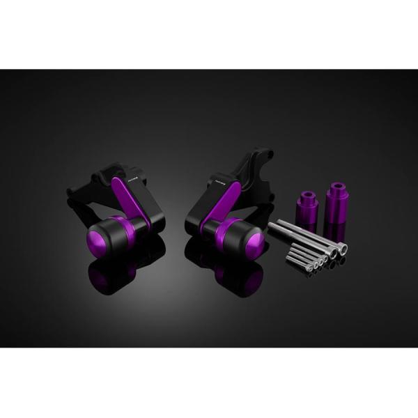 BIKERS (バイカーズ) フレームガード 左右 パープル CBR650R CB650R H056...