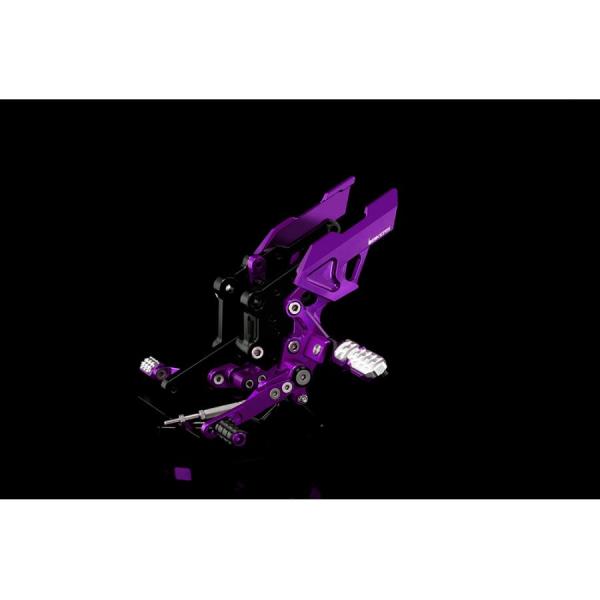 BIKERS(バイカーズ) バックステップ パープル ニンジャ Ninja250R/250