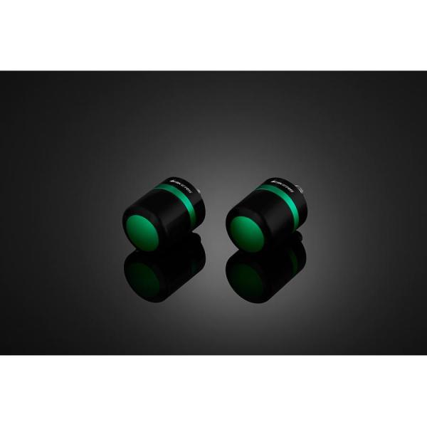 BIKERS (バイカーズ) バーエンド 純正ハンドル用 ZX-6R グリーン