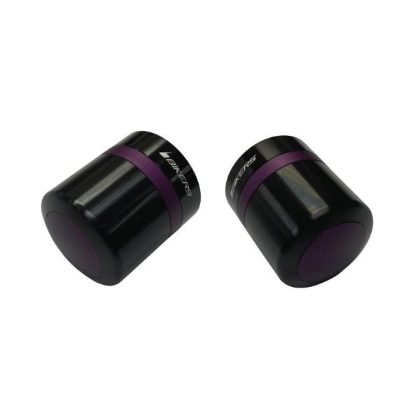 BIKERS (バイカーズ) バーエンド 純正ハンドル用 ZX-6R パープル