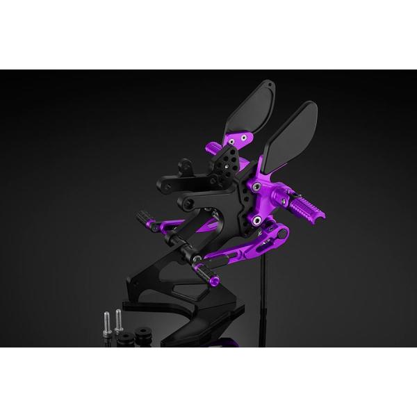 BIKERS (バイカーズ) バックステップ ZX-6R パープル