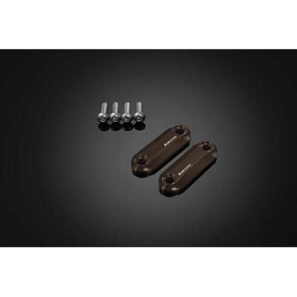 BIKERS (バイカーズ) ミラーホールカバー チタン Ninja250/400 K0486-TI...