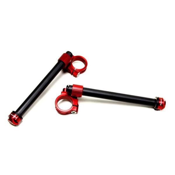 BIKERS(バイカーズ) アジャスタブルセパレートハンドル セパハン レッド YZF-R25/R3