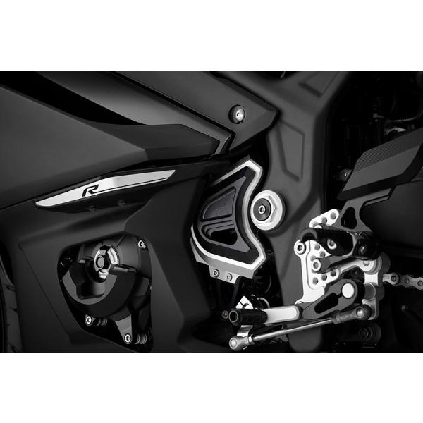 BIKERS(バイカーズ) フロントスプロケットカバー シルバー YZF-R25 R3 MT-25 ...