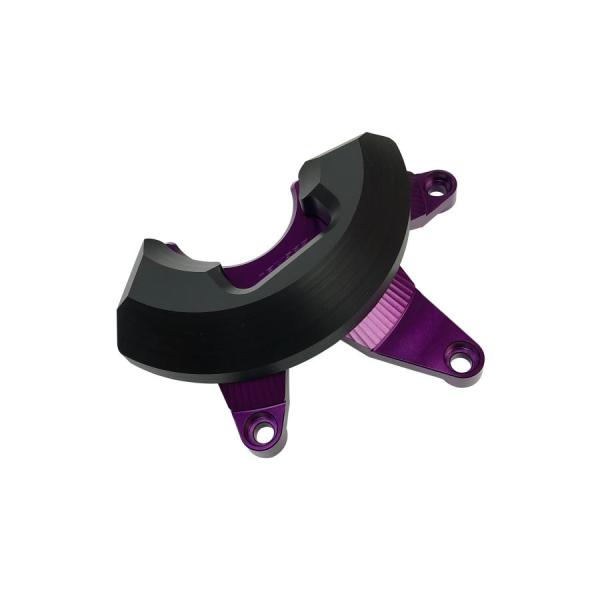 BIKERS(バイカーズ) エンジンガード 左側 パープル YZF-R25/R3/MT-25/03