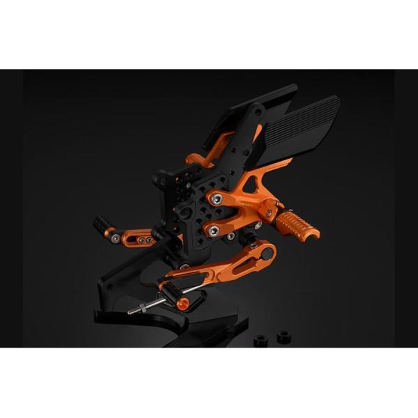 BIKERS(バイカーズ) バックステップ オレンジゴールド YZF-R25/R3/MT-25/03