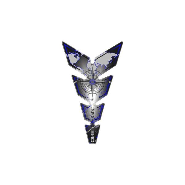 ONEDESIGN(ワンデザイン) タンクパッド ナロー カーディナル ブルー 汎用 CG-MOS1...