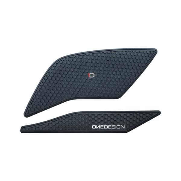 ONEDESIGN(ワンデザイン) HDRタンクサイドパッド ブラック YZF-R1/M