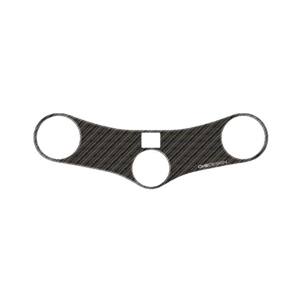 ワンデザイン トップブリッジステッカー カーボン調 CBR600RR 05-06 PPSH19P