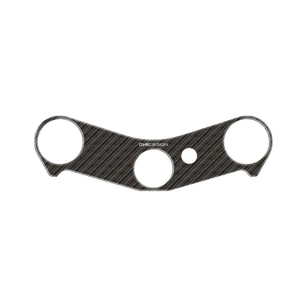 ONEDESIGN(ワンデザイン) トップブリッジステッカー カーボン柄 YZF-R6 PPS-Y1...