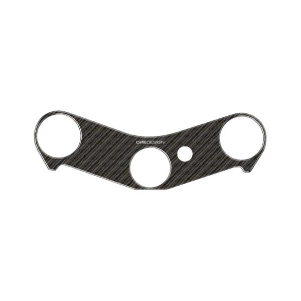 ワンデザイン トップブリッジステッカー カーボン調 YZF-R1 -01 PPSY11P