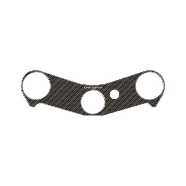 ONEDESIGN(ワンデザイン) トップブリッジステッカー カーボン柄 YZF-R1 PPS-Y1...