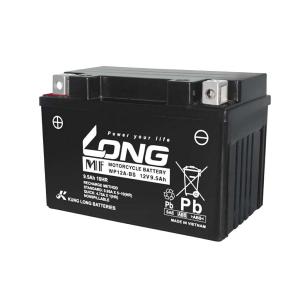 ロングバッテリー バッテリー 12V/9.5Ah 液注入済 互換 YT12A-BS 相当 WP12A-BS｜plotonlinestore