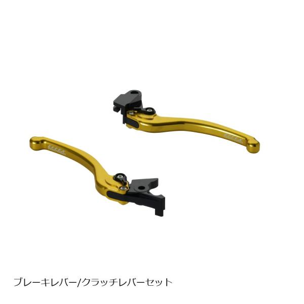 EFFEX (エフェックス) スムースフィットレバー ゴールド ゼファー750/ZRX400/BAL...