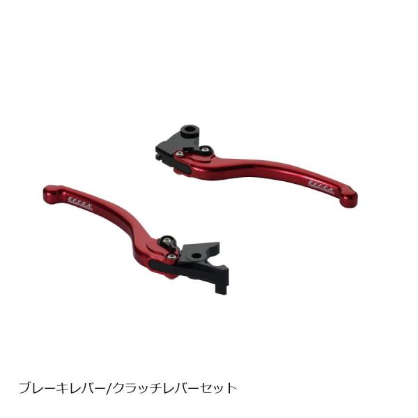 EFFEX (エフェックス) スムースフィットレバー レッド ZX-12R Z1000 ZX-10R...