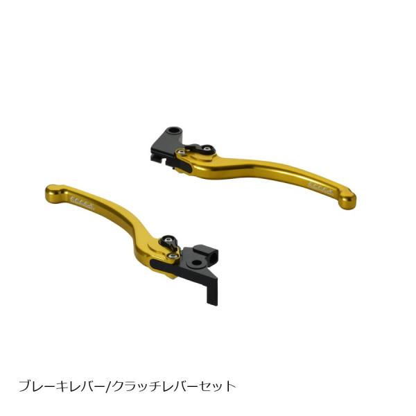 EFFEX (エフェックス) スムースフィットレバー ゴールド XSR900 XSR700