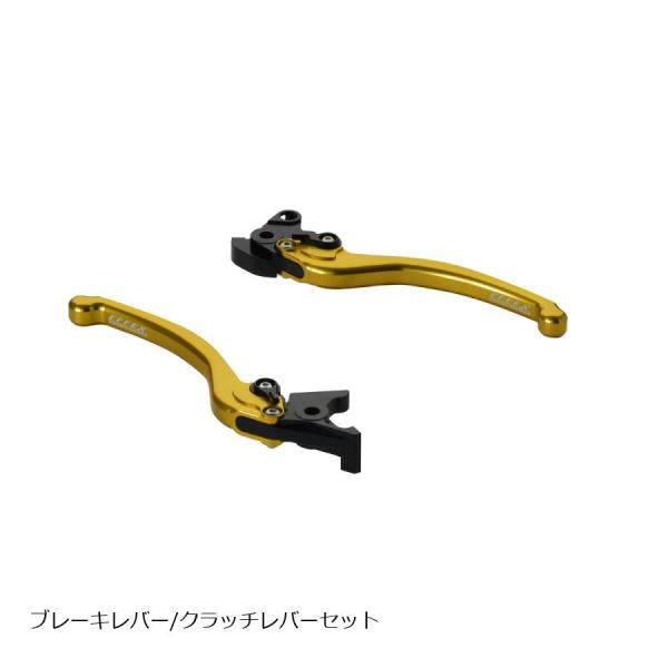 EFFEX (エフェックス) スムースフィットレバー ブレーキレバー/クラッチレバーセット ゴールド...