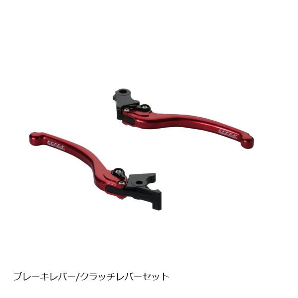 EFFEX (エフェックス) スムースフィットレバー レッド CB400SB CB400SF HOR...