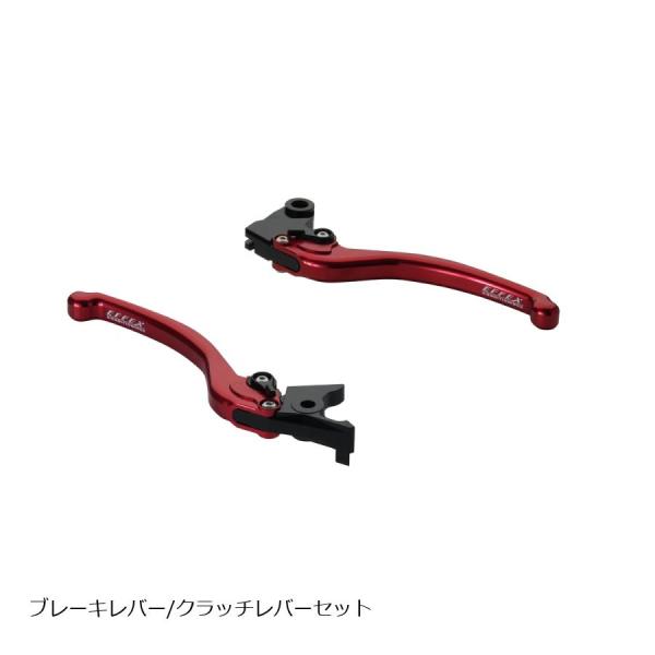 エフェックス スムースフィットレバー レッド Z800 13-16/Z750 07-12(Sモデル不...