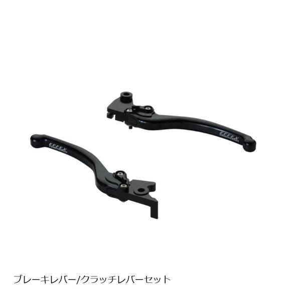 エフェックス スムースフィットレバー ブラック Ninja250/R 08-22 EAL020K
