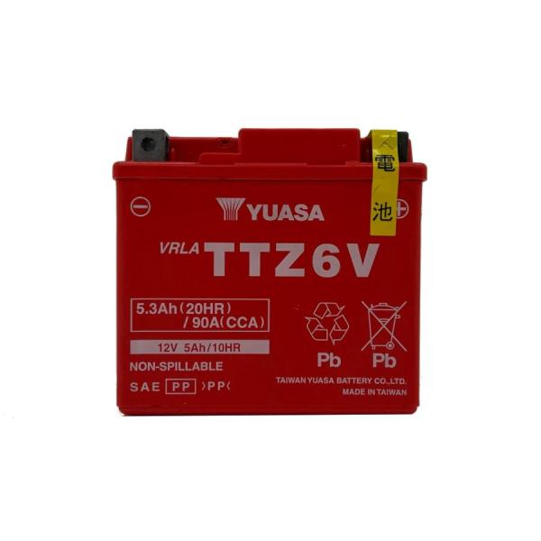 台湾ユアサ プロト バッテリー 12V 制御弁式 TTZ6V TTZ6V