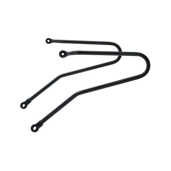 Motone(モートーン) サドルバッグサポート 左右 ステンレス ブラック スラクストン Thru...