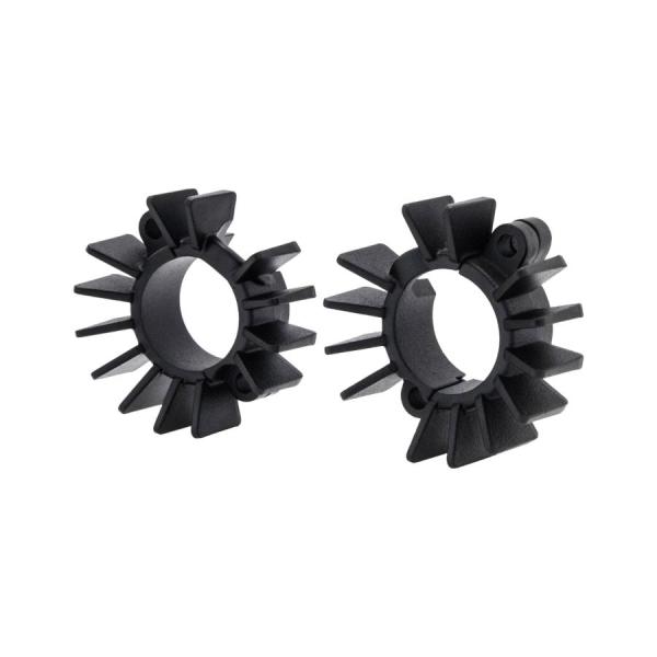 Motone(モートーン) エキゾーストクランプ フィン ブラック T100/T120 SpeedT...