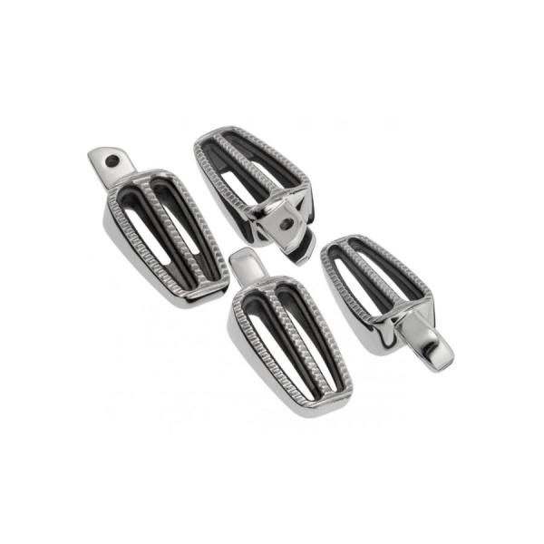 Motone(モートーン) フットレスト フロント/リア用 ステンレス ポリッシュ T100/T12...