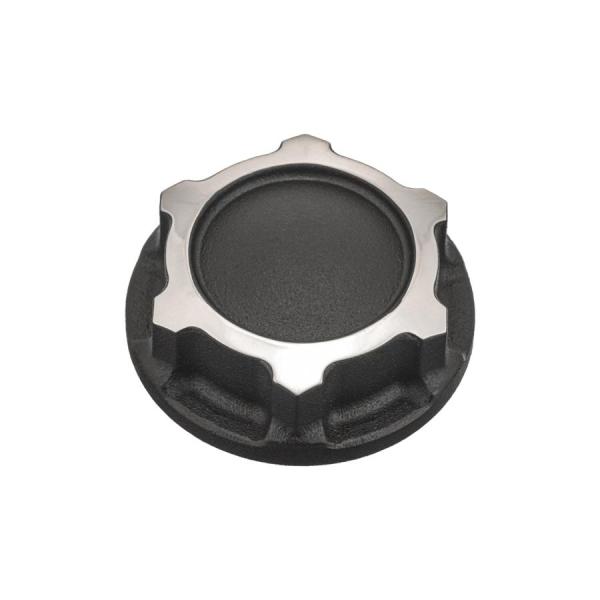 Motone(モートーン) ステムナット GODFATHER チタン削り出し ブラック/ポリッシュ ...