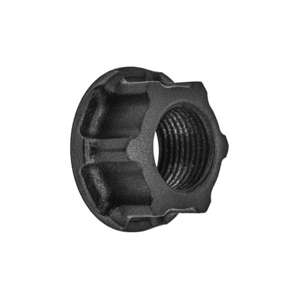 Motone(モートーン) リアアクスルナット GAFFER チタン削り出し ブラック T100/T...