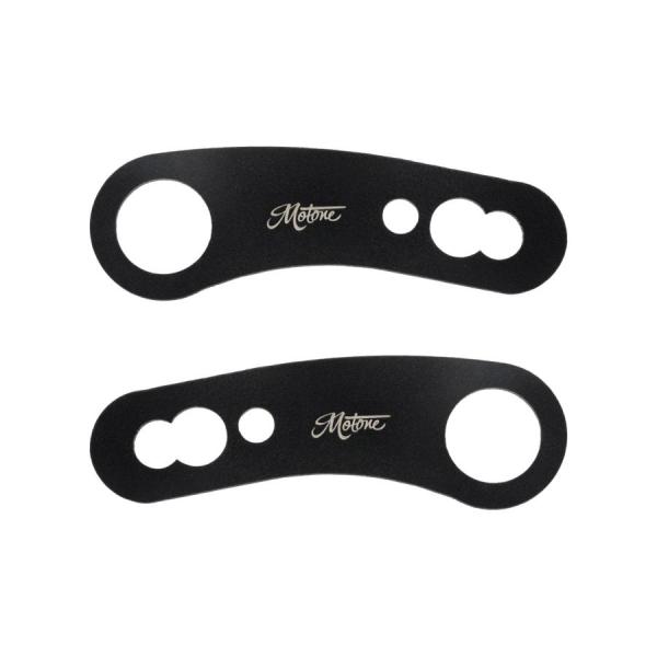 Motone(モートーン) リアウインカーステー リアショックマウント M8/M10/純正用 ブラッ...