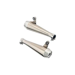 Zard マフラー N.2コニカルスリップオン レース トライアンフ スピード