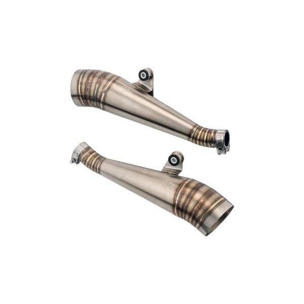 モートーン スリップオンマフラー ODIN GPスタイル Bonneville T100/T120 ...