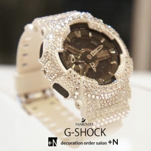 Gショック 腕時計 CASIO G-SHOCK カシオ  ブラック カスタム スワロフスキー キラキラ プレゼント ギフト 結婚祝い ラインストーン
