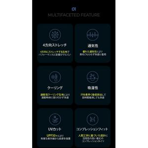 半袖 スポーツ シャツ 3枚セット UVカット...の詳細画像2