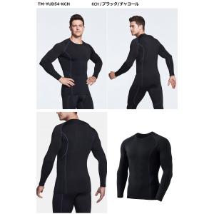 長袖 冬用起毛 メンズ 防寒保温 インナー コ...の詳細画像3