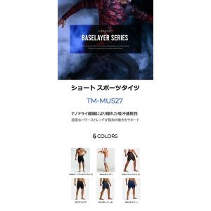 テスラ スポーツタイツ ショート メンズ オー...の詳細画像1