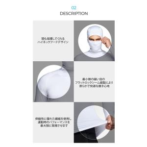 コンプレッションシャツ メンズ スポーツウェア...の詳細画像2
