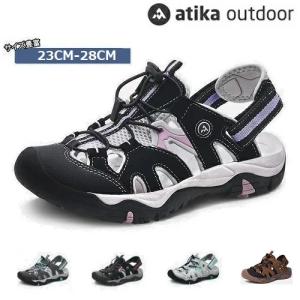 アティカ ATIKA レディース ハイブリッド サンダル 通年対応 スポーツ サンダル W242