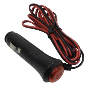 メール便 送料無料 LED シガーソケット プラグ 1個 ON/OFF スイッチ 電源コード加工 電源取り出し 車内アクセサリー ETC車載機 ナビ