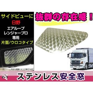 レンプロ　安全窓 日野レンジャープロ用 安全窓 ブルー 透明 : トラックショップ