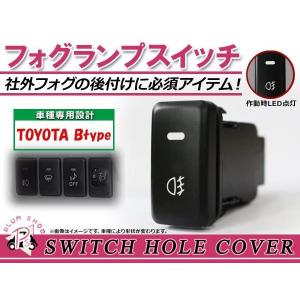 フォグランプ ON/OFF LED スイッチホール カバー パネル ハイゼット