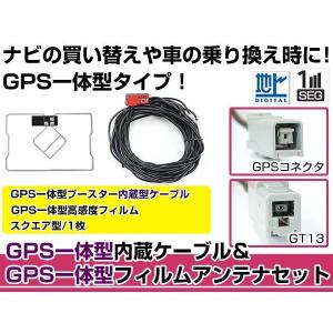 彩速ナビ '21ナビ ケンウッド フィルムアンテナセット ケーブル+