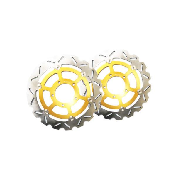 フロント ブレーキディスク カワサキ KAWASAKI ZZR1400 ZX-10R ZX-14R ...