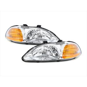 USヘッドライト 本物のホンダスタンレーシビックEK9 JDMタイプR