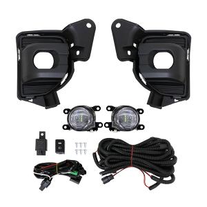 トヨタ ハイエース 200系 4型 5型 6型 7型 H25.12〜 標準 ワイド LED フロント フォグランプ 左右セット フォグランプキット｜plum-shopping