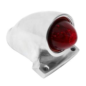 ミニ クロッカーテールライト ポリッシュ 12V LED仕様 ガラスレンズ 復刻 ミニ クロッカーテールライト ブラック 12V LED仕様 ガラス
