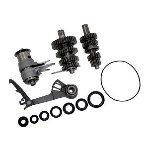 4速 ロータリーミッション ベーシック セット カブC50等 4速化 ギヤ/シフトドラム/キックスピンドル/シフトアーム/オイルシール 社外品｜plum-shop-net