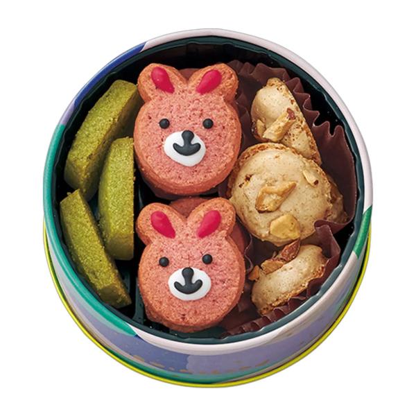 秋の味覚 ハロウィン ギフト アニマランド ルマシュのクッキー缶